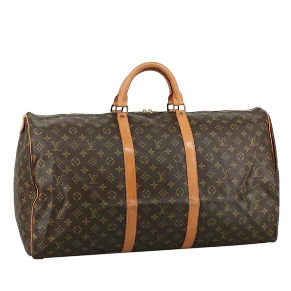 LOUIS VUITTON Monogram Keepall 60 Boston Bag M41422 - Picture 1 of 16